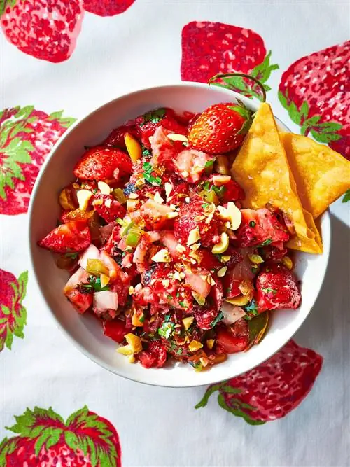 Клубничная сальса на гриле Фреска