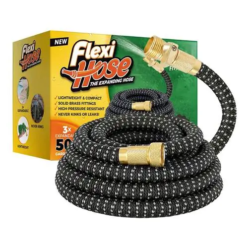 Flexi Hose Легкий расширяемый садовый шланг