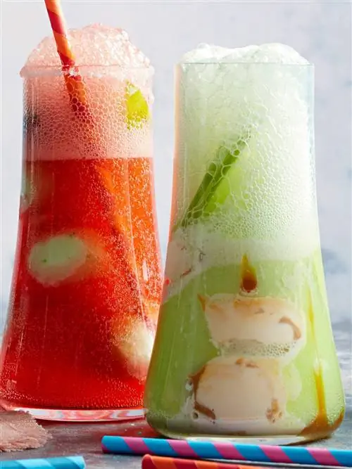 Карамельно-яблочный поплавок