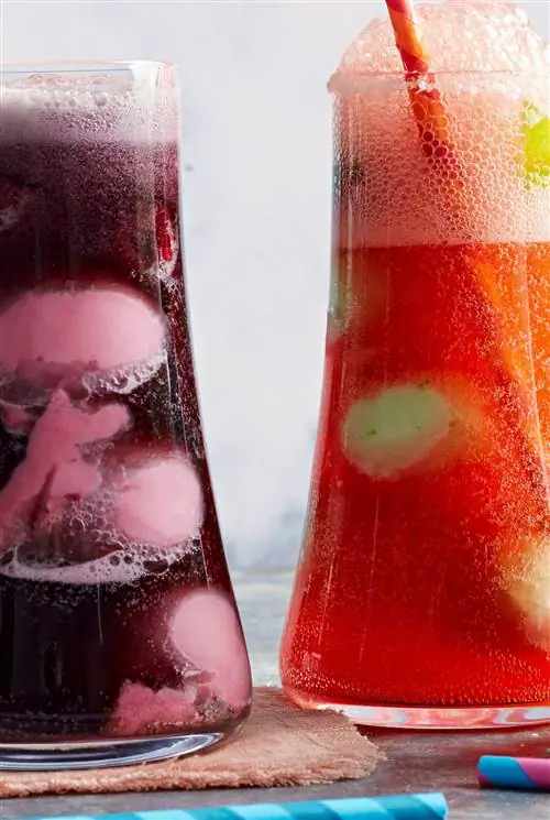 Виноградно-малиновый поплавок