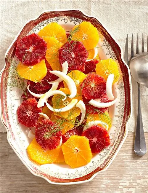 Салат с фенхелем и апельсином