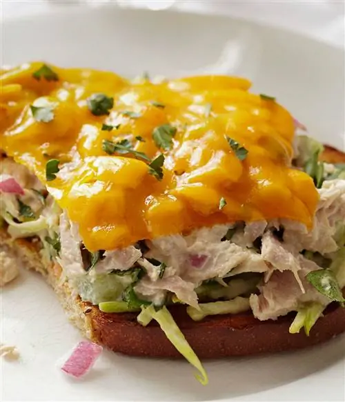 Avocado Ranch Tuna Melts