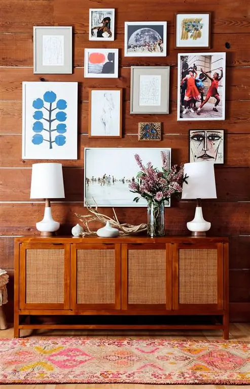 кольхепп дом гостиная настенная живопись