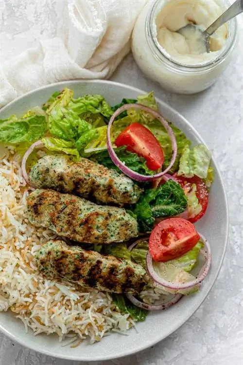 тарелка куриной кафты