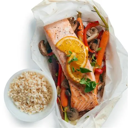 Лососевый пергамент