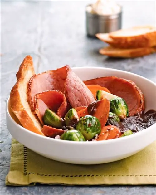 Ветчинно-овощное ассорти