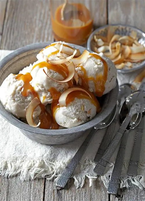 Замороженная кокосовая орчата