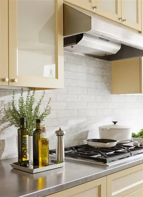 Металлические кухонные столешницы оливковое масло