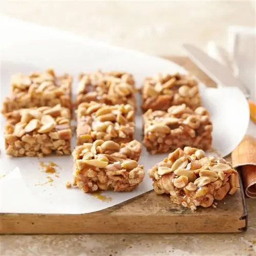 призовые яблочно-карамельные батончики