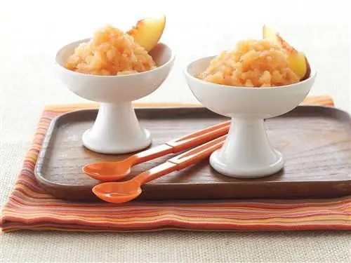 два блюда Ginger Peach Freeze