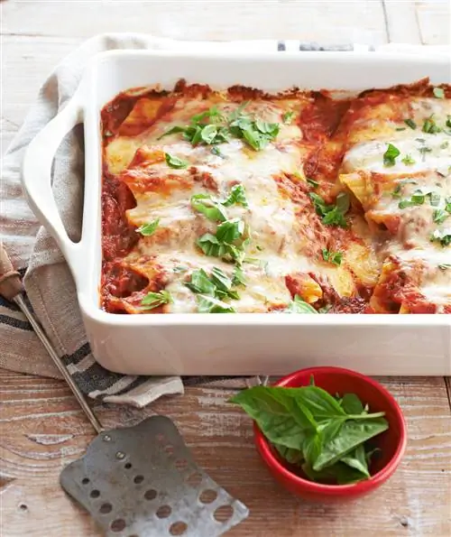 Сырный песто-фрикадельки Manicotti Сырный песто-фрикадельки Manicotti