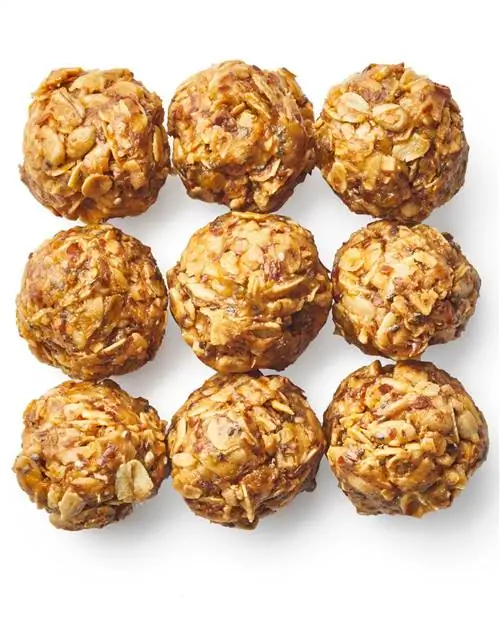Энергетические закуски без выпечки