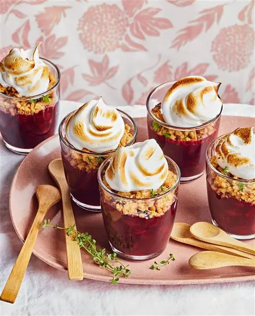 Вишнёво-тимьяновые чипсы