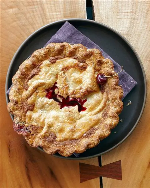 Вишневый пирог
