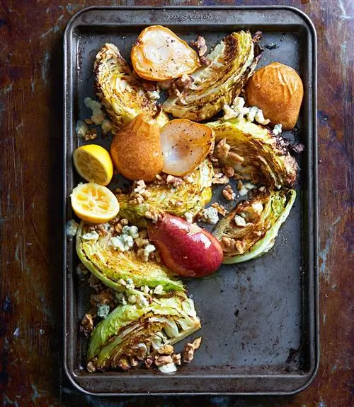 Груши из печеной капусты