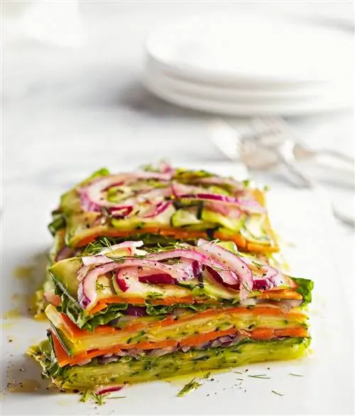 Салат из летних овощей