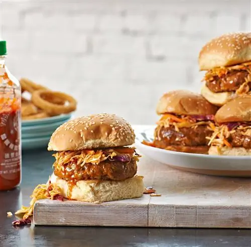 Тайские свиные бургеры