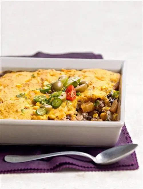 Тыквенная запеканка из черной фасоли