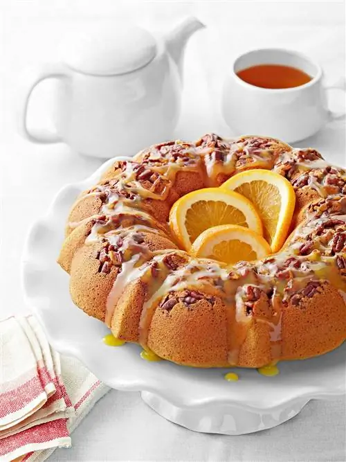 Тыквенный торт на кофе-брейк