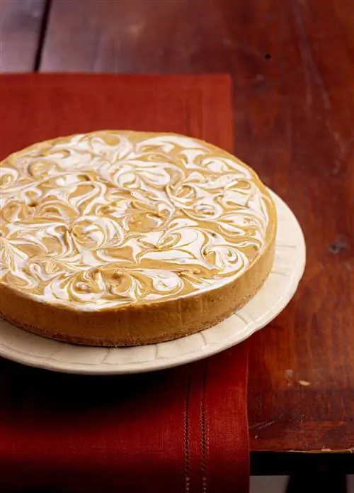 Тыквенный чизкейк без выпечки