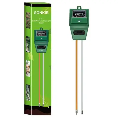 Sonkir pH-метр почвы, MS02 3-в-1 влажность почвы