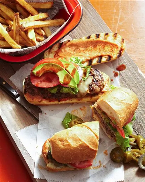 Tortas Hamburguesas (мексиканские гамбургеры)