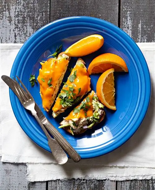 Avocado Ranch Tuna Melts