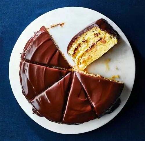 Бостонский кремовый пирог Ины