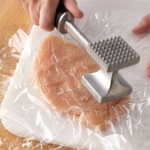 отбивная куриная грудка с размягчителем мяса