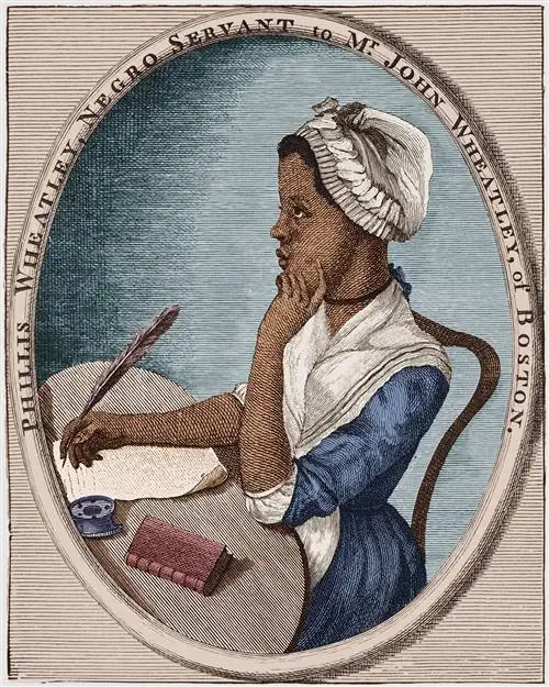 Иллюстрация Филлис Уитли