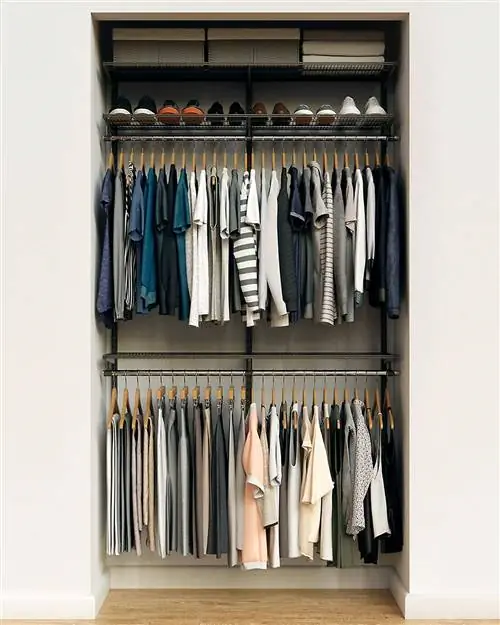 шкаф с полками