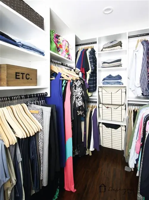 организованный шкаф