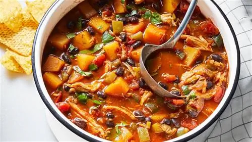 Чипотле Куриный Сквош Чили