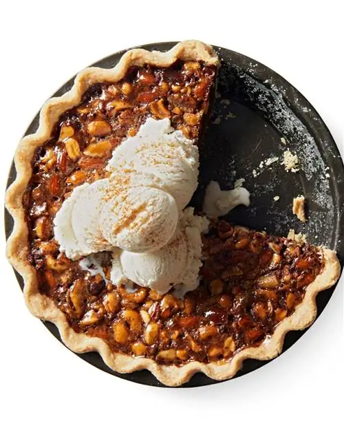 Шоколадно-ореховый пирог