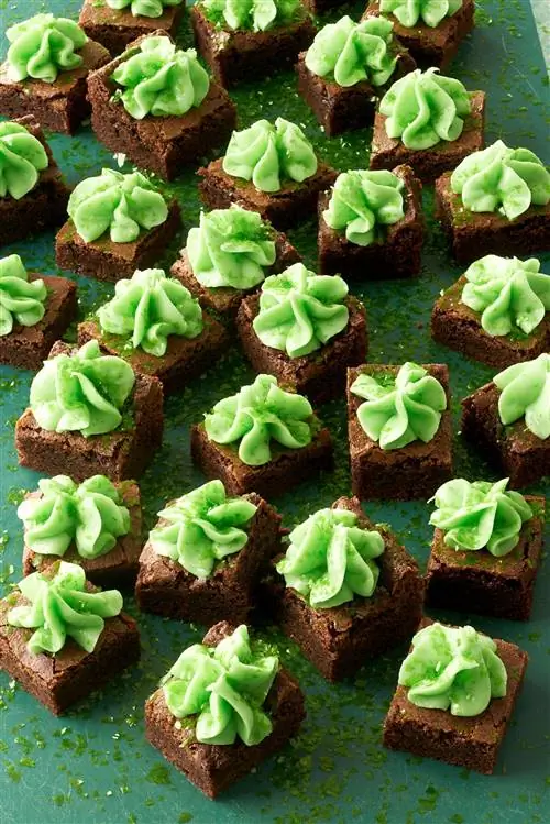 Creme de Menthe Брауни Укусы