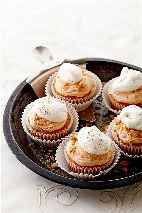 Легкие кексы с тыквенным пирогом