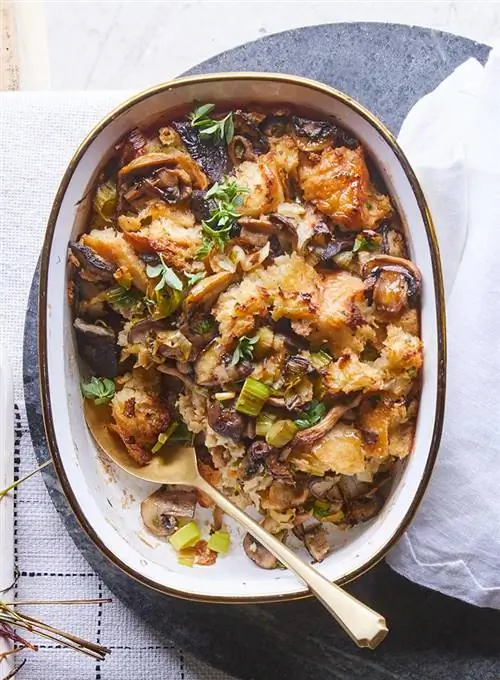 Масляная начинка с грибами