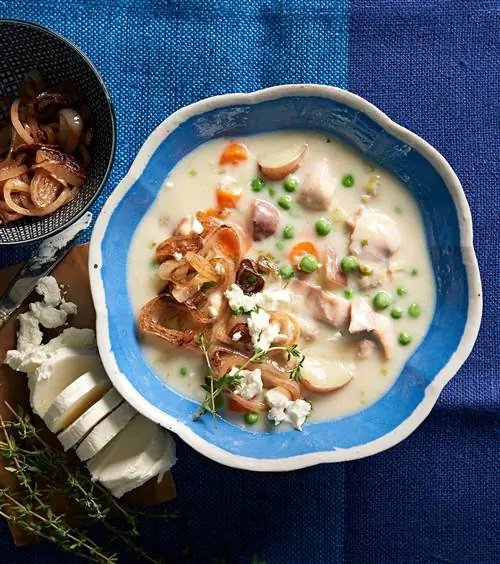 Новый картофельно-куриный суп