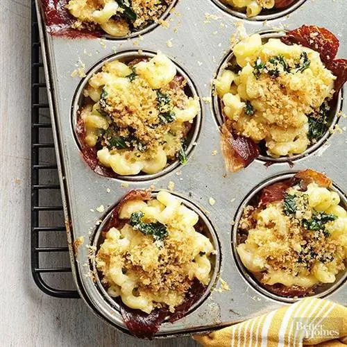 Тосканские макароны и сырные чашки