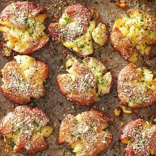 Картофельное пюре жареное