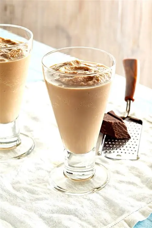 Кремовый коктейль мокко