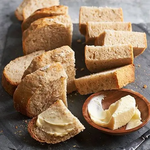 Крестьянский хлеб на закваске, приготовленный на медленном огне