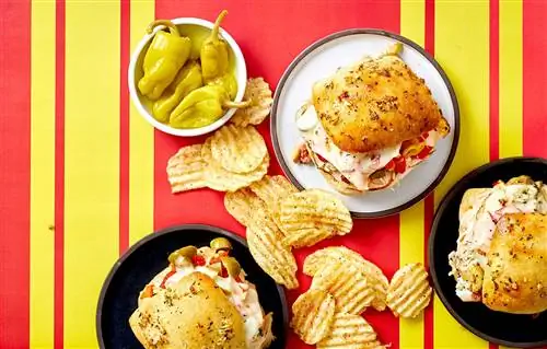 Индейка Муффалетта Пан-Вичес