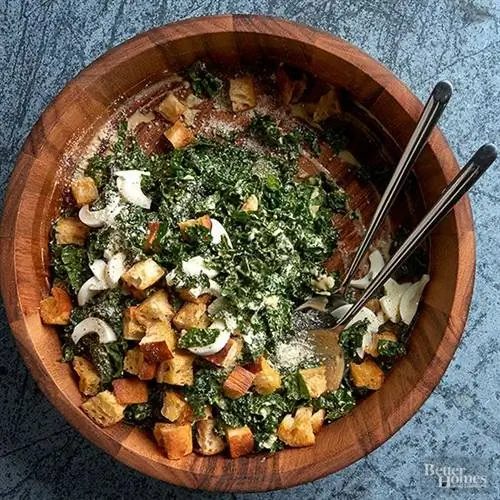 Капустный салат Цезарь