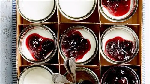 Десертный соус с ежевикой и лаймом