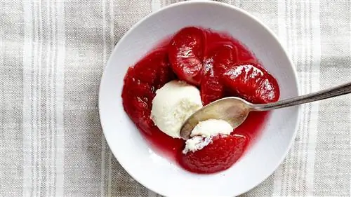 Ванильно-цитрусовые сливы