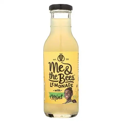 Бутылка лимонада Me & the Bees с мятой