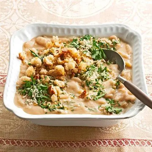 Рагу с фасолью и маслом Рагу с фасолью и маслом