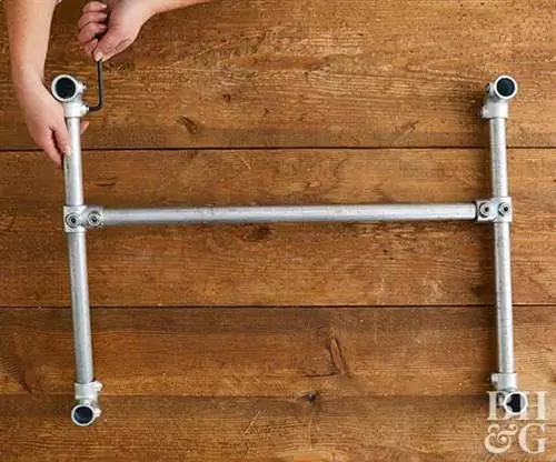 основание стула для мебели из труб