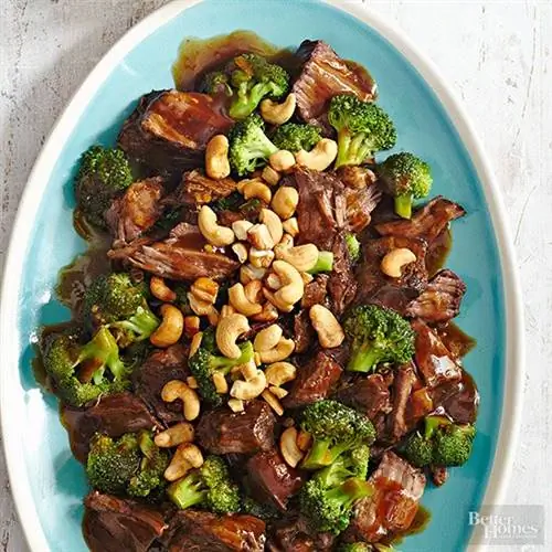 Азиатская брокколи и говядина